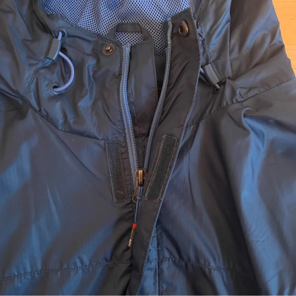 Swiss Alps Navy Blue Men's Sz M Weather Resistant Hiking Gorpcore Outdoor Jacket